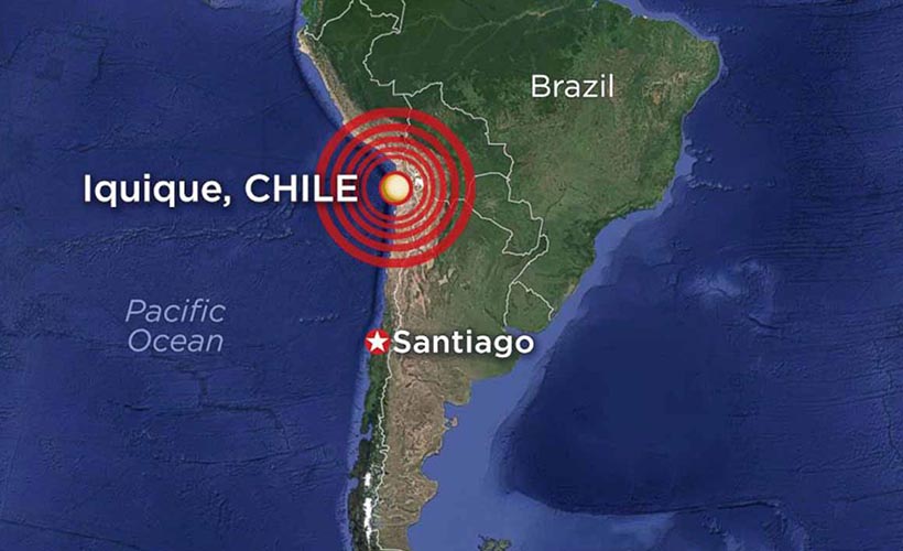 Şili'de 6,8 büyüklüğünde deprem