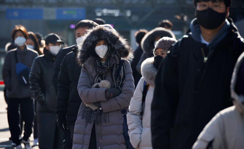 En bulaşıcı koronavirüs türü Güney Kore'ye ulaştı