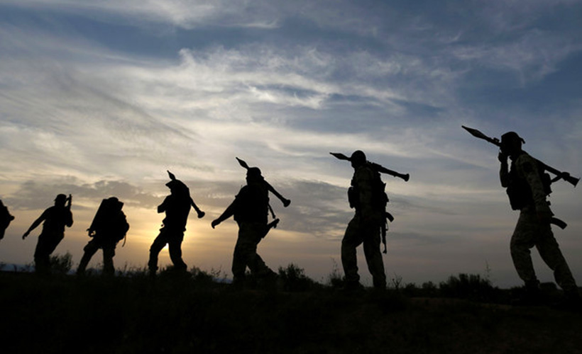 Gazze'deki Filistinli gruplardan ortak askeri tatbikat