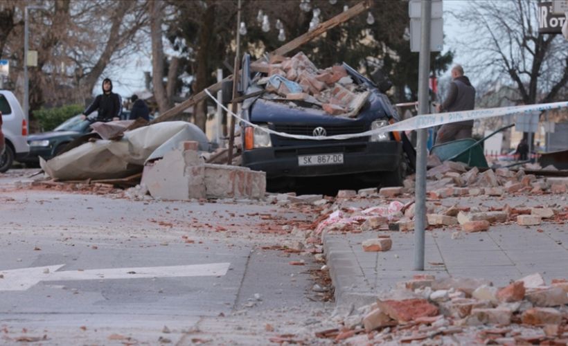 Hırvatistan'daki depremde can kaybı 5'e yükseldi