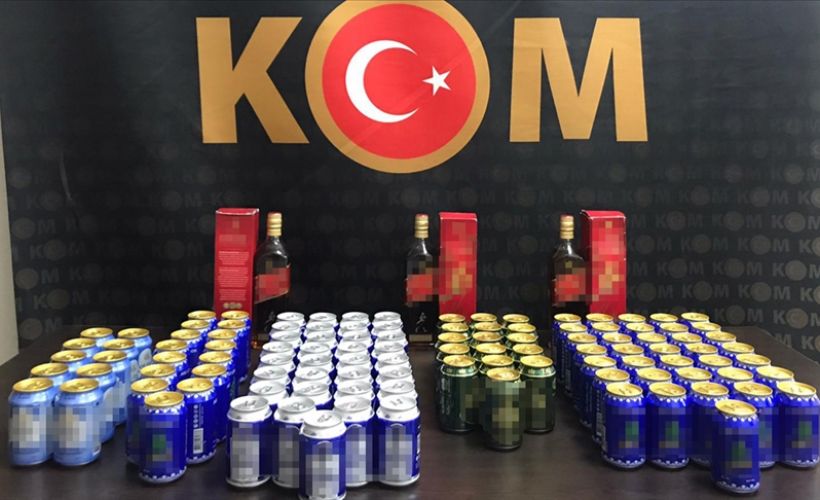 Yurt genelinde kaçak ve sahte alkollü içki operasyonu düzenlendi