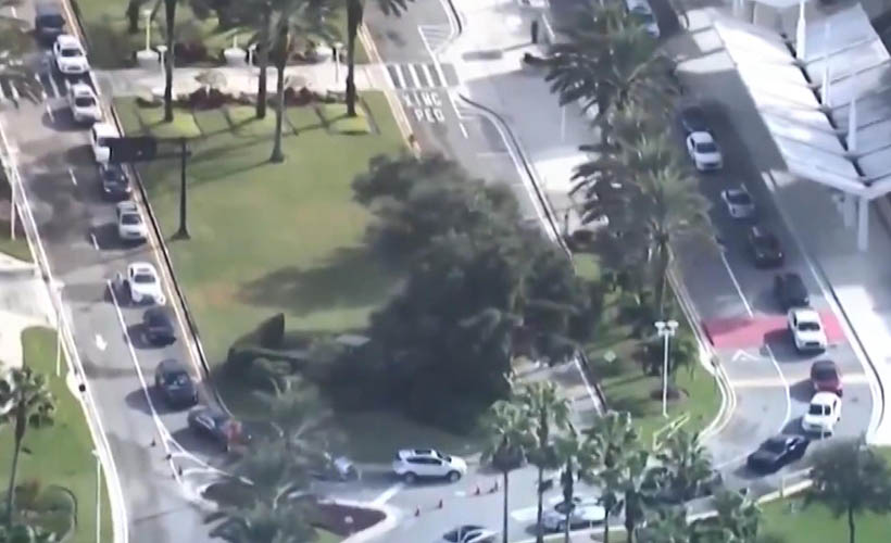 ABD’de aşı kuyruğu