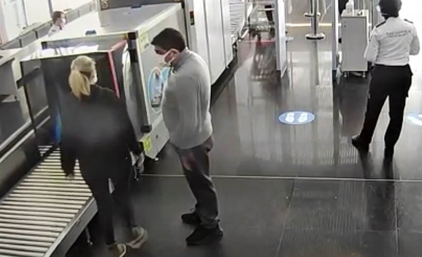 Korkmaz'ın yurt dışına çıkış görüntülerine ulaşıldı