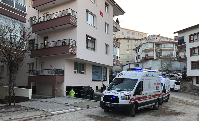 Ankara'da bir binanın garajında 3 ceset bulundu
