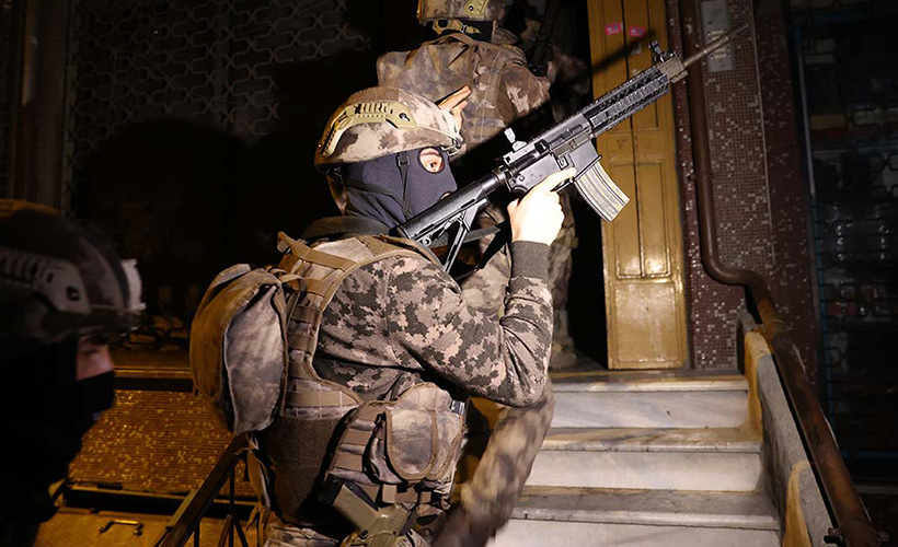 Terör örgütlerine 33 ilde operasyon