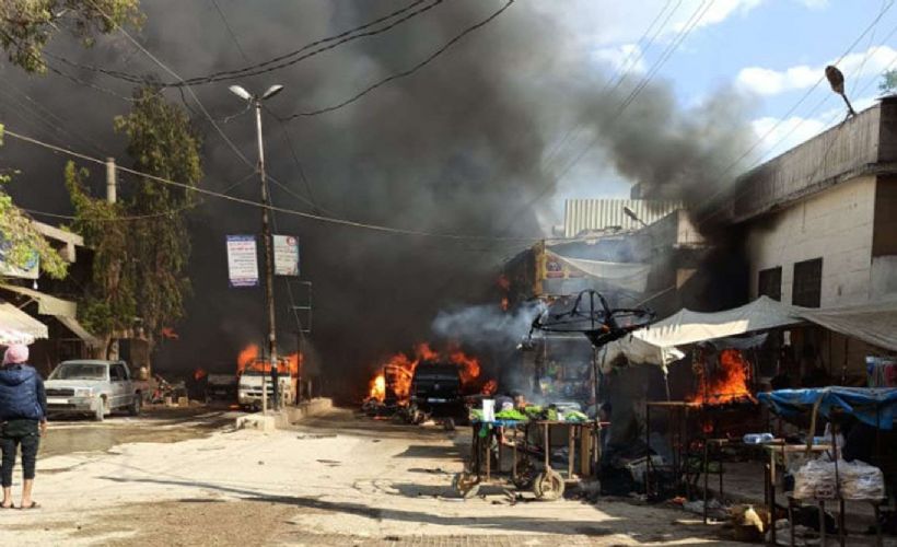 Afrin'de bombalı araç saldırısı