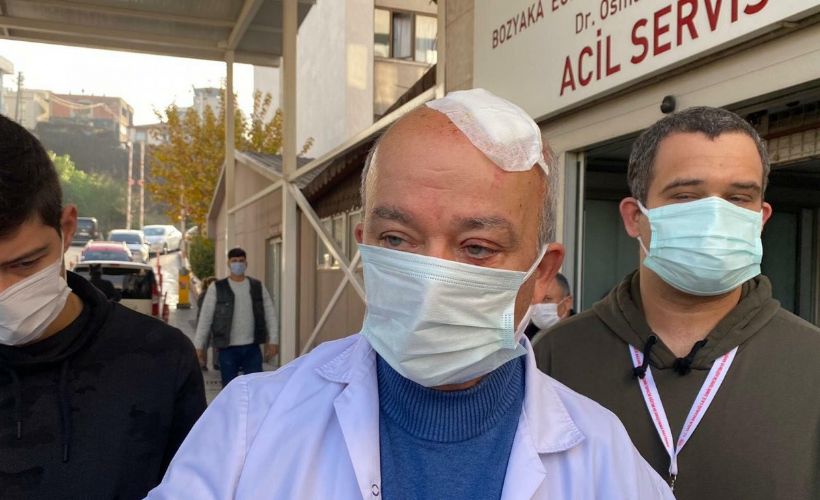 İzmir'de maske uyarısı yapan doktora taşlı saldırı