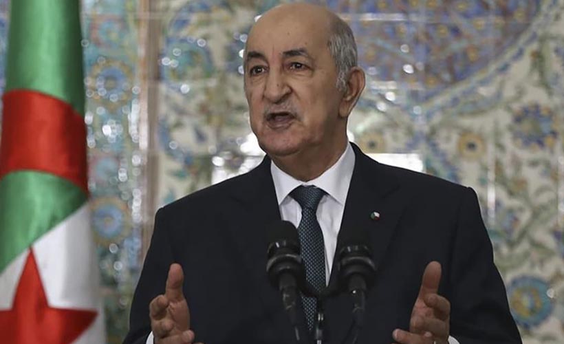Cezayir Cumhurbaşkanı Tebbun’dan, 'teyakkuz' çağrısı
