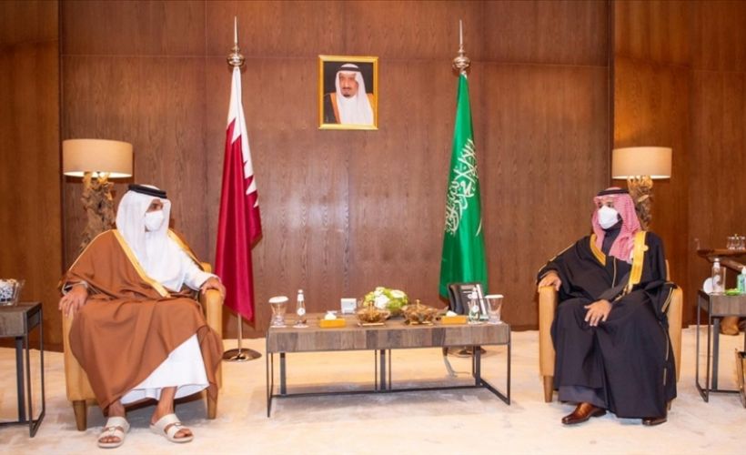 Suudi Arabistan Veliaht Prensi, Katar Emiri ile görüştü