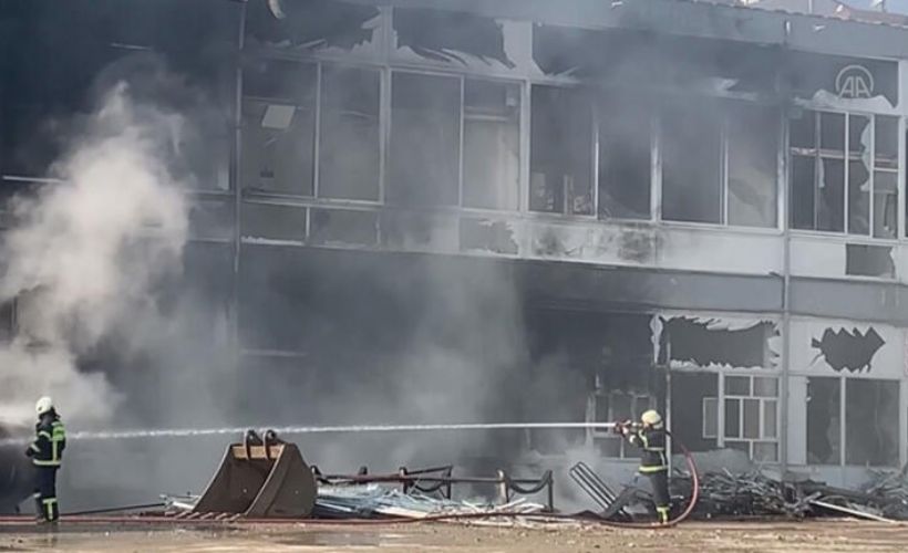 Adıyaman'da eski kamu binasında patlama!