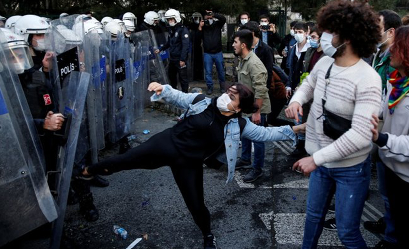 Boğaziçi protestocularından 24 kişi adliyeye sevk edildi