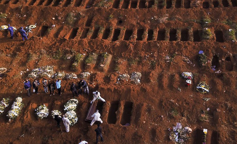 Brezilya'da koronadan ölenlerin sayısı 200 bini geçti