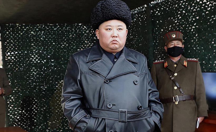 Kim'den, nükleer tehdit