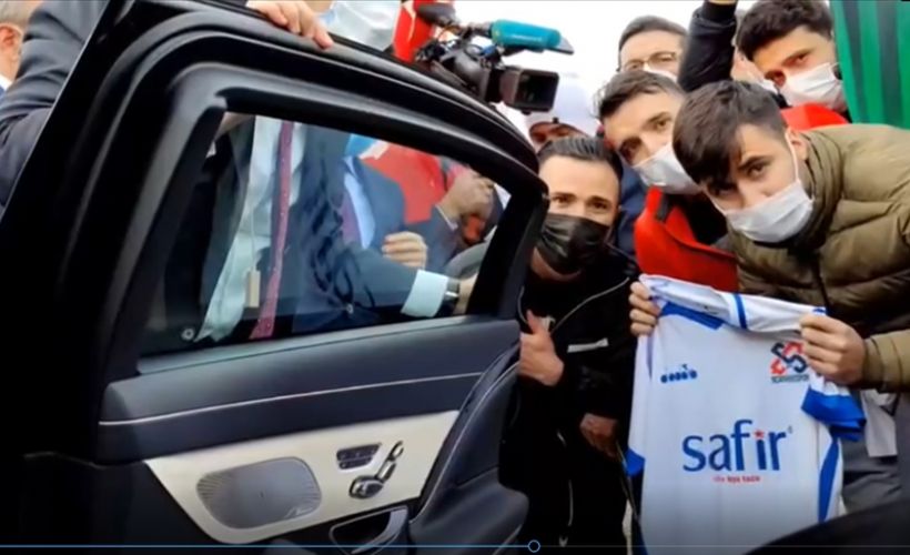 Cumhurbaşkanı Recep Tayyip Erdoğan, amatör futbolcuların sorunlarını dinledi