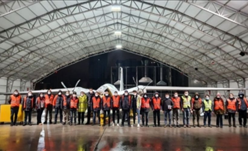 Selçuk Bayraktar, AKINCI PT-3'ün başarıyla tamamlanan test görüntülerini paylaştı