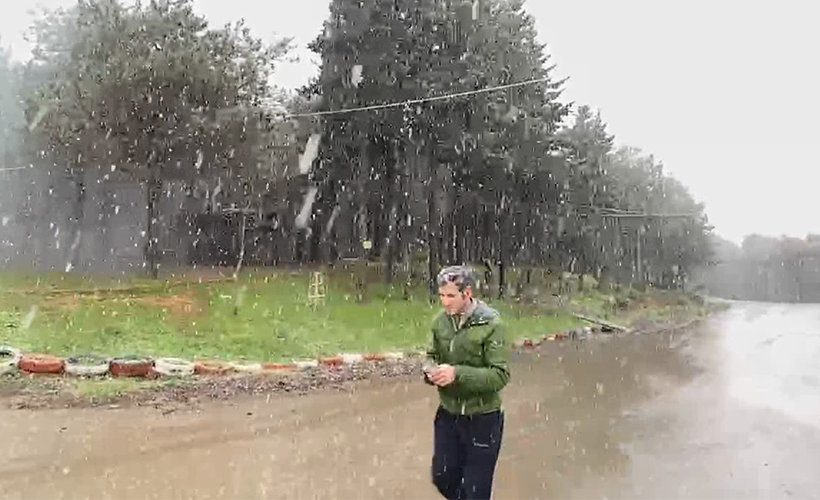 Kar, İstanbul'a giriş yaptı