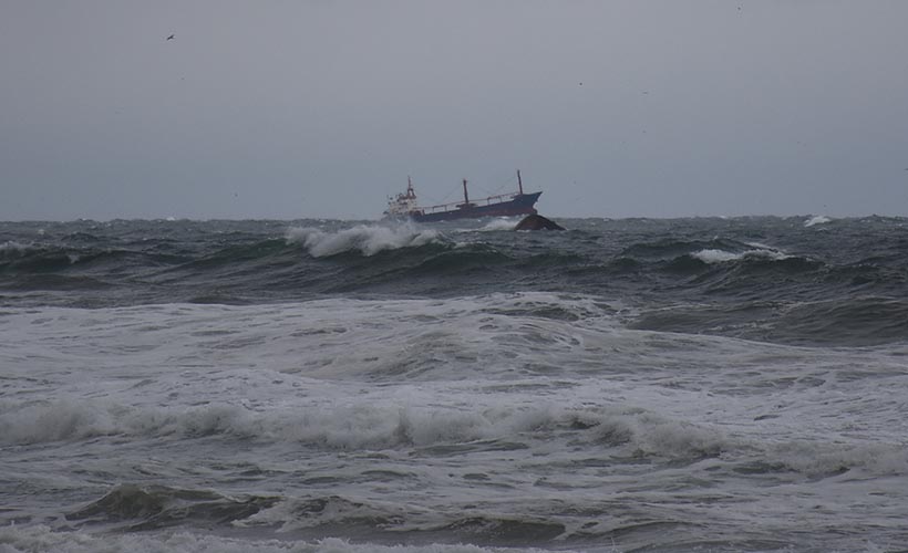 Bartın açıklarında Rus yük gemisi battı