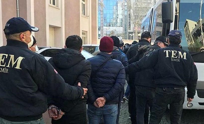 İzmir merkezli operasyonda tutuklu sayısı 111'e yükseldi