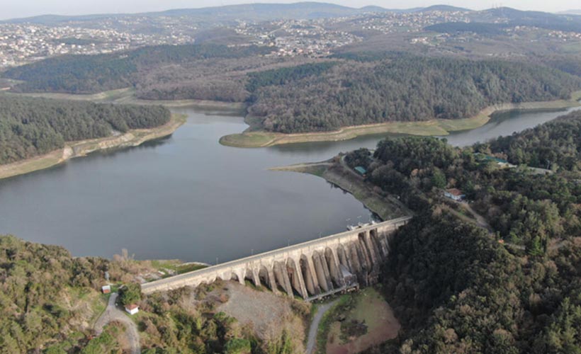 İstanbul'un barajlarındaki su seviyesi yüzde 38,29'a yükseldi