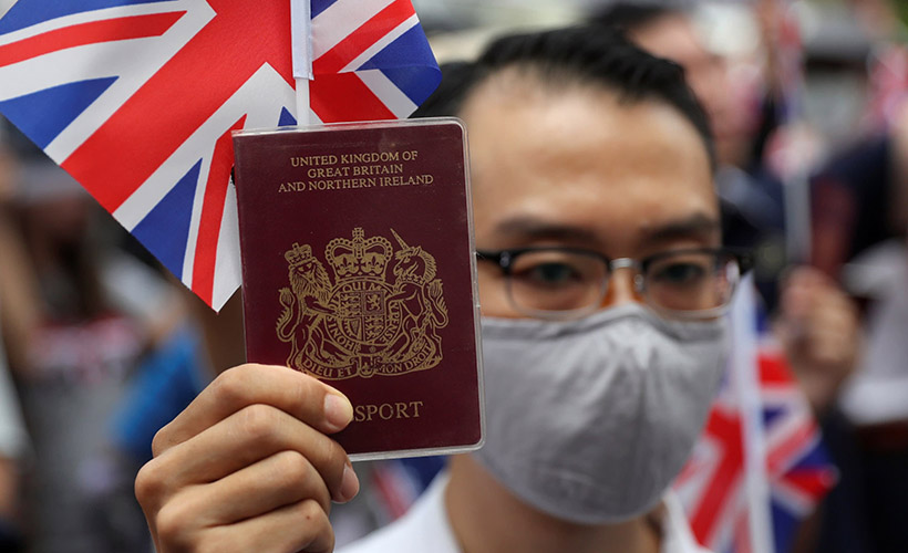 Çin’den İngiltere’ye ‘pasaport’ darbesi!