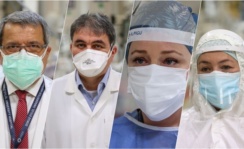 Yoğun bakımın 'isimsiz kahramanları' Kovid-19 için rehavet uyarısı yaptı