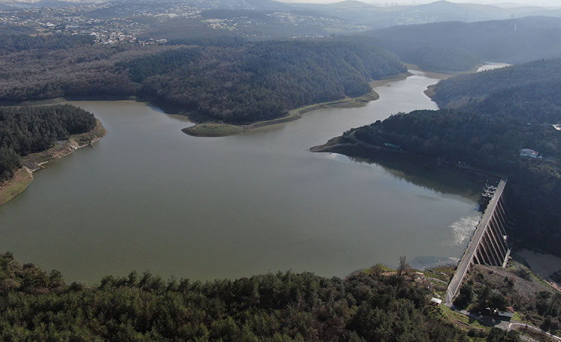 İstanbul barajlarında doluluk oranı yüzde 40'a yaklaştı