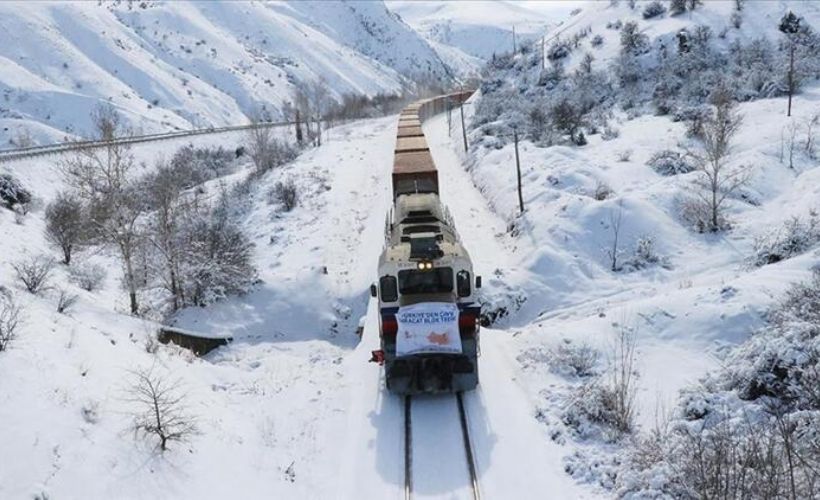 Rusya ve Çin'e gidecek ihracat trenleri Erzincan'a ulaştı