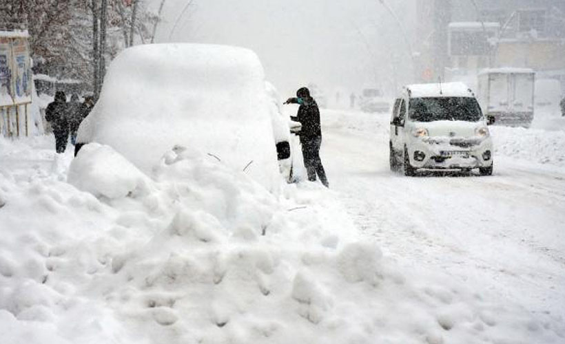 Doğu'da 4 il için kar ve çığ uyarısı