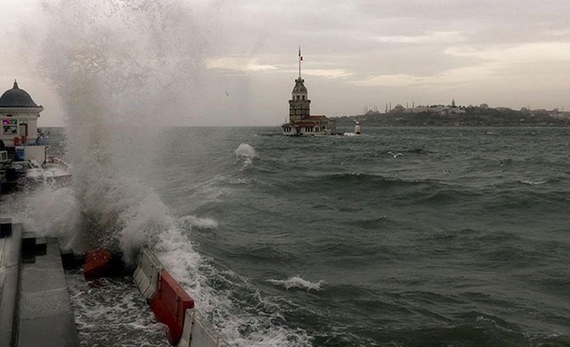 Meteoroloji'den İstanbul için fırtına uyarısı