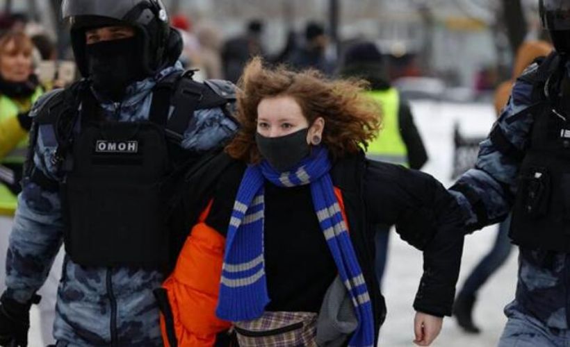 Rusya karıştı! Binlerce kişi gözaltında