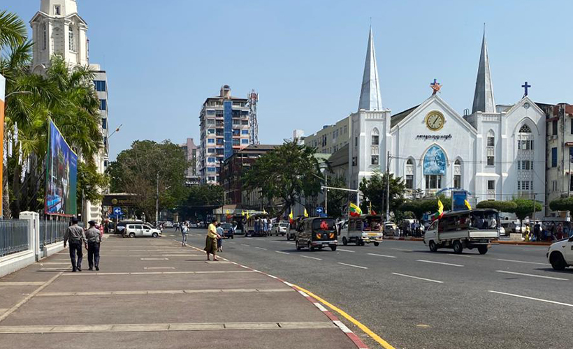 Myanmar'da yaşayan Türk vatandaşlarına sokağa çıkmamaları uyarısı