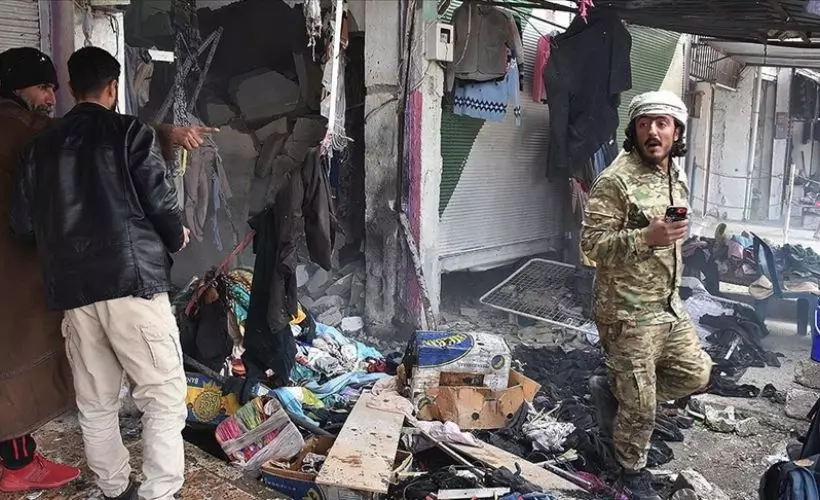 Rasulayn'da Türk askerinin insani yardım dağıttığı sırada terör saldırısı!