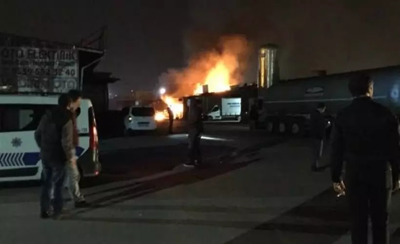 Kocaeli’nde patlama meydana geldi