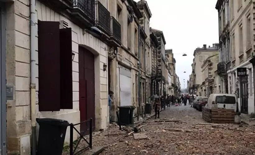 Fransa'nın Bordeaux şehrinde patlama