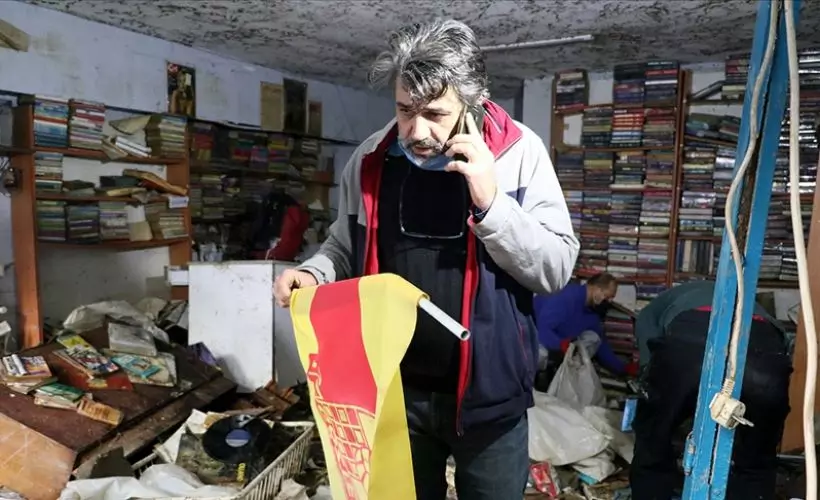 Sel mağduru sahafa Türkiye'nin dört bir yanından destek yağıyor