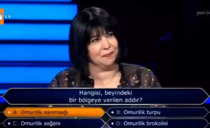 'Doktor arkadaşıma güveniyorum, 'Omurilik sarımsağı' diyorum'