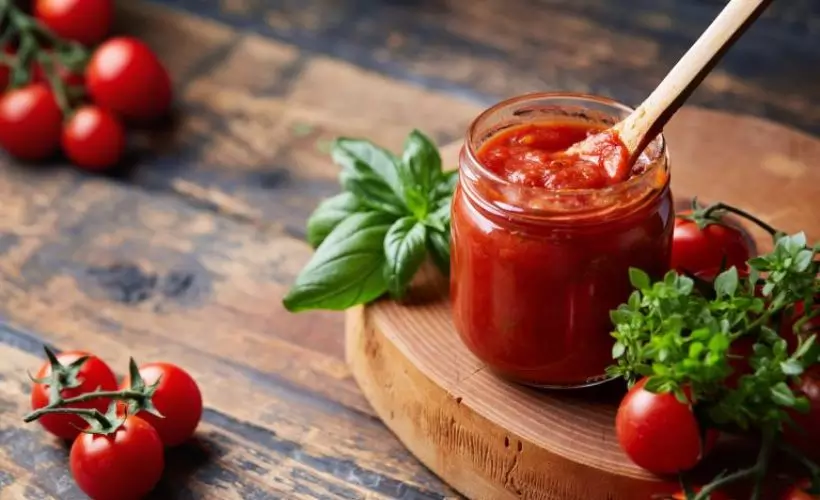 Kahvaltılık Sarımsaklı Domates sosu tarifi | Domatesten kahvaltılık sos nasıl yapılır?