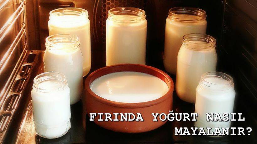 Fırında Yoğurt nasıl mayalanır püf noktaları? Kaç derecede nasıl mayalanır?