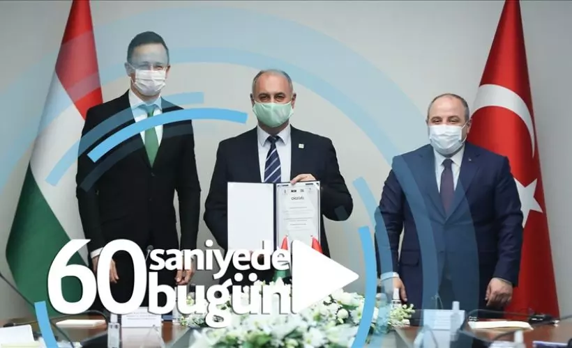 60 saniyede bugün (08 Şubat 2021)
