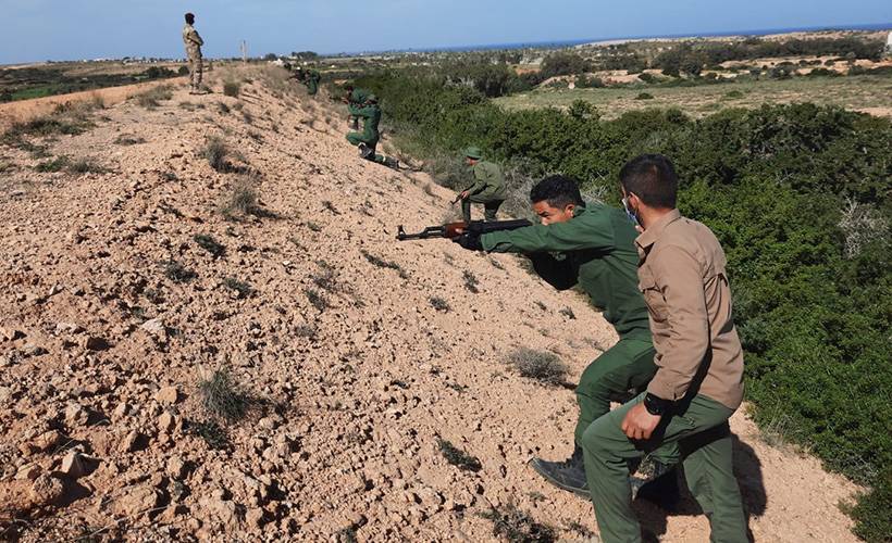 Türk askerinden Libya Silahlı Kuvvetlerine terörle mücadele eğitimi