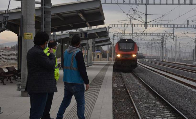 Konya-Karaman Hızlı Tren Hattı'ndaki test sürüşleri 15 Mart'a kadar sürecek