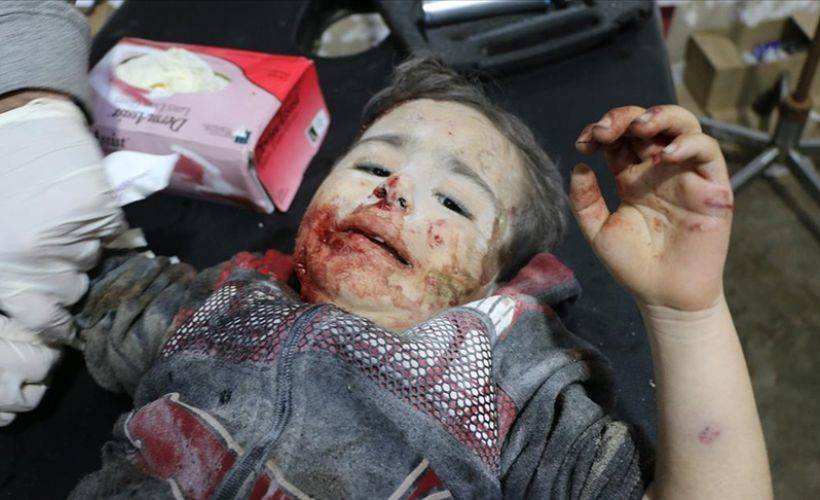 Esed rejiminden İdlib'e saldırı; 5 sivil yaralandı