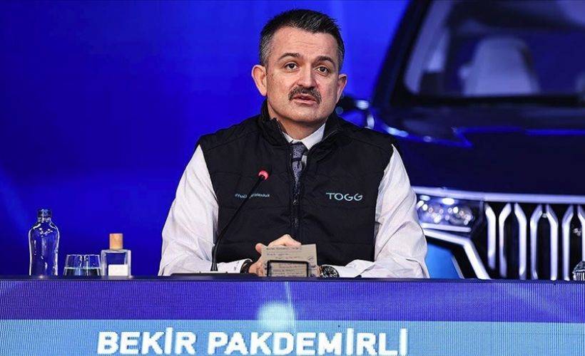 Bakan Pakdemirli: Meteorolojik veriler TOGG'a rota boyunca anlık iletilecek
