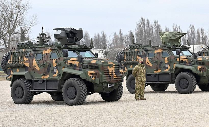 Macaristan'a Türk zırhlısı Ejder Yalçın'ın ilk teslimatı yapıldı