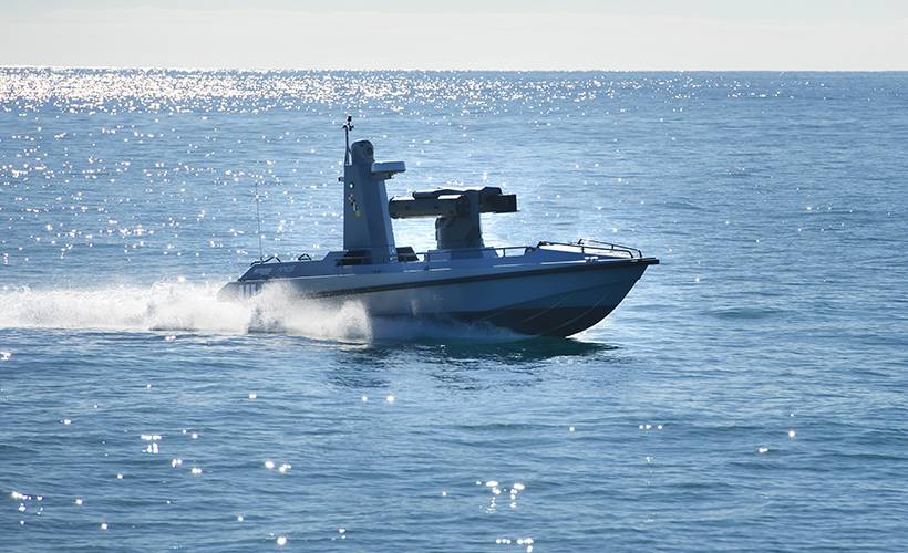 Silahlı insansız deniz aracı ULAQ, Mavi Vatan ile buluştu