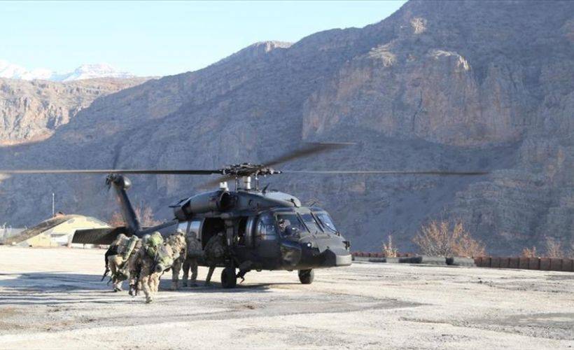 Şırnak-Siirt bölgesinde 1073 personelin katılımıyla Eren-10 Gabar Operasyonu başlatıldı