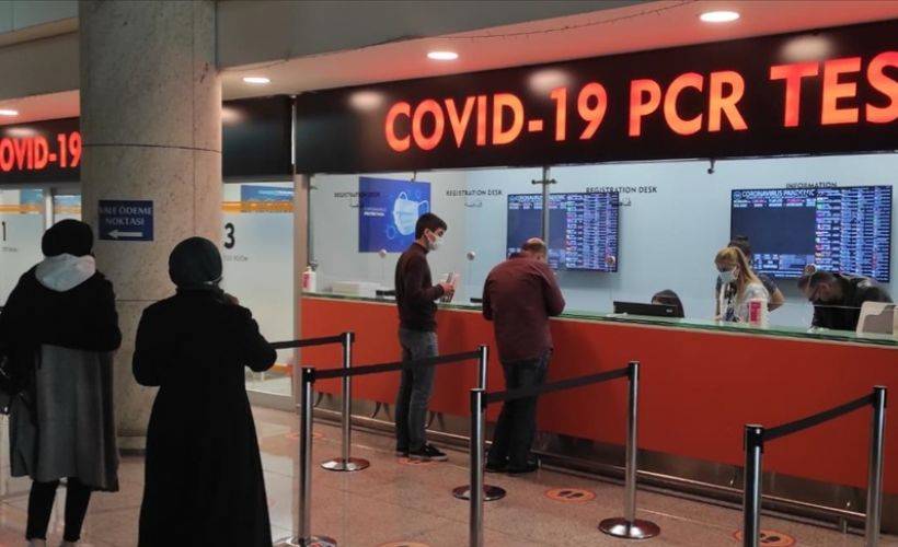 Esenboğa Havalimanı'ndaki test merkezinde antijen testlerine başlandı