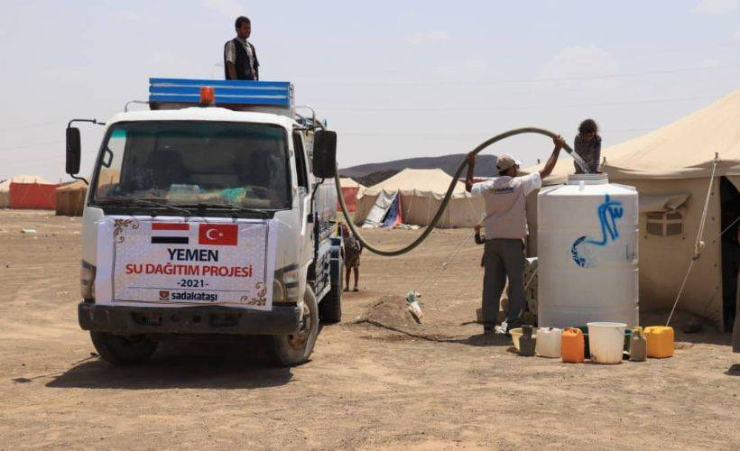 Sadakataşı’ndan Yemen’e 1 milyon TL’lik insani yardım