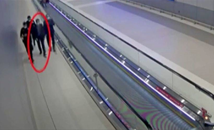 İranlı diplomatın yurt dışına kaçmaya çalışırken yakalanmasına ilişkin görüntülere ulaşıldı