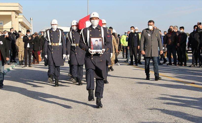 Şehit Astsubay Başçavuş Semih Özbey, Malatya'da son yolculuğuna uğurlandı